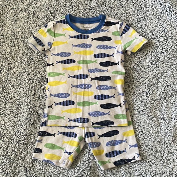 Set of 2 Janie and Jack SS PJs - Picture 3 of 6
